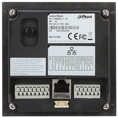 Dahua VTO4202FB-P-S2 Video-Gegensprechkamera Hauptmodul Schwarz