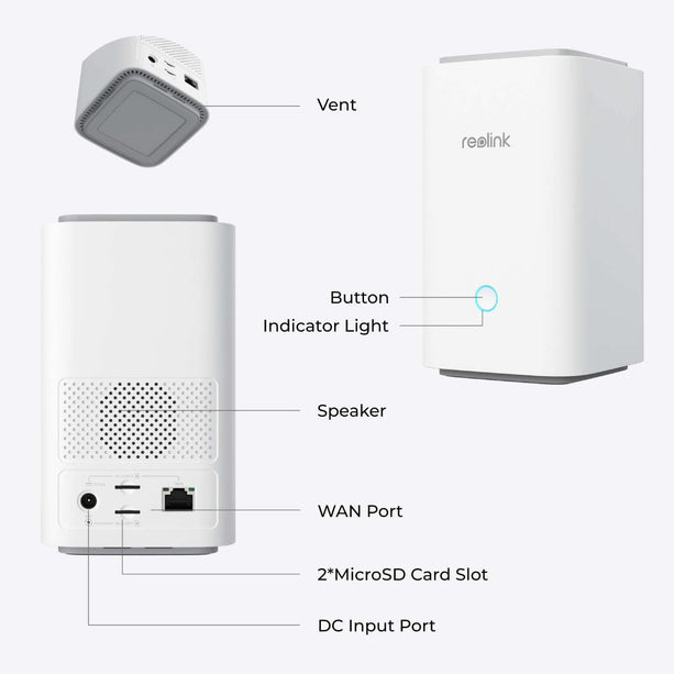 Reolink Home Hub1, wireless security hub with Multi-Device Management