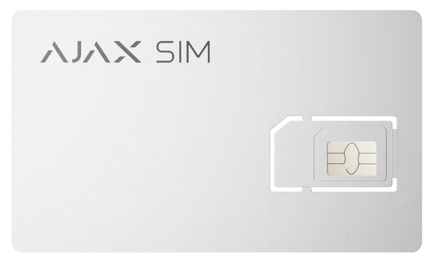 Ajax SIM-Jahresabonnement für das Ajax-Alarmsystem