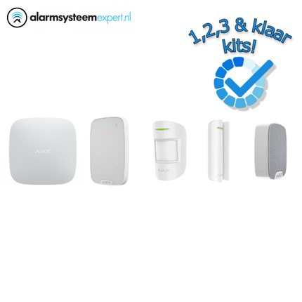 Ajax Systems Ajax Systems Alarm System Kit 1 Wireless (White)
