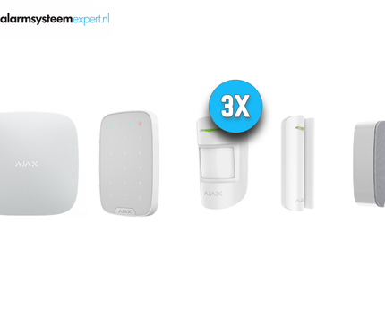 Ajax Systems Ajax Systems Alarm System Kit 3 Wireless (White)