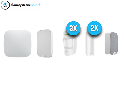 Ajax Systems Ajax Systems Alarm System Kit 4 Wireless (White)