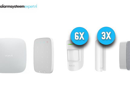 Ajax Systems Ajax Systems Alarm System Kit 5 Wireless (White)