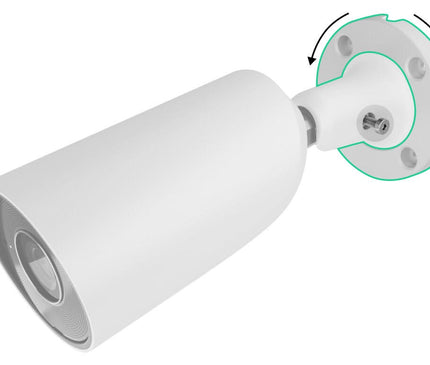 Ajax Systems Ajax Systems BulletCam 5MP Wit IP-Beveiligingscamera