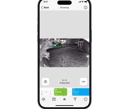Ajax Systems Ajax Systems BulletCam 5MP Wit IP-Beveiligingscamera