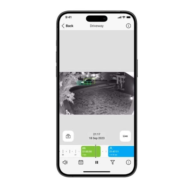 Ajax Systems Ajax Systems BulletCam 5MP Weiß IP Sicherheitskamera