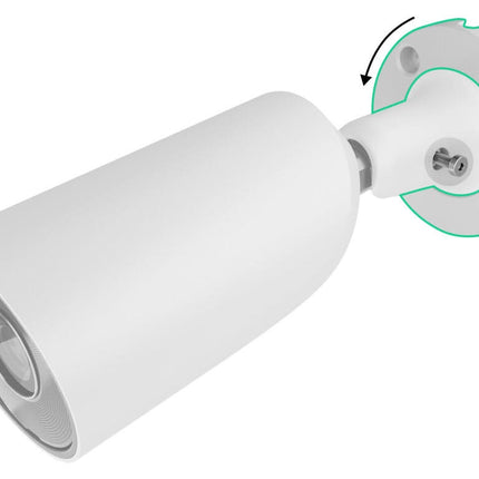 Ajax Systems Ajax Systems BulletCam 8MP Weiß IP Sicherheitskamera