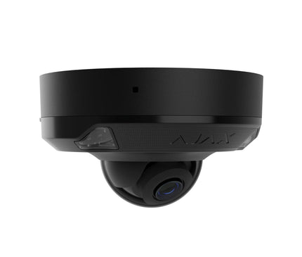 Ajax Systems Ajax Systems DomeCam Mini HL Black 8MP 4K Hybrid Lighting IP Camera