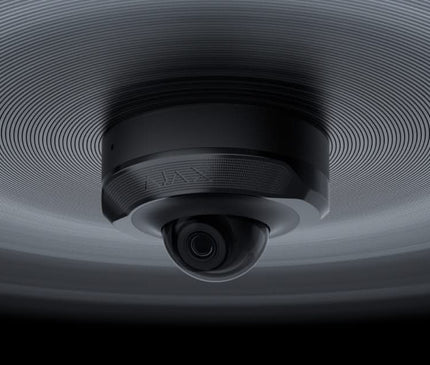 Ajax Systems Ajax Systems DomeCam Zwart Mini 8MP IP-beveiligingscamera