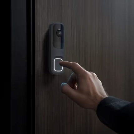 Ajax Systems Türklingel Hellgrau, 4 MP Kamera mit eingebautem AI und PIR Sensor DEMO MODEL