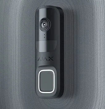 Ajax Systems Ajax Systems DoorBell, 4 MP Camera with built-in AI and PIR Sensor
