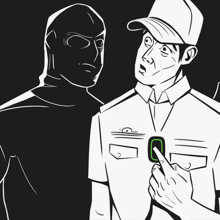 Ajax Systems Ajax Systems Double Panic Button (Black)