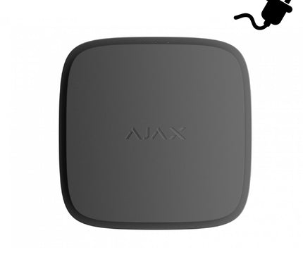 Ajax Systems Ajax Systems FireProtect 2 AC (Hitte) Netstroom Zwart