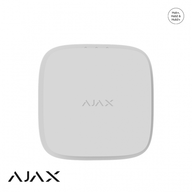 Ajax Systems FireProtect 2 RB (Heat/CO) batteries remplaçables