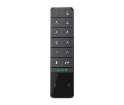 Ajax Systems Ajax Systems KeyPad Outdoor Jeweller wireless with DESFire and BLE card reader
