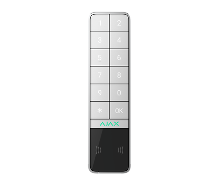 Ajax Systems Ajax Systems KeyPad Outdoor Jeweller wireless with DESFire and BLE card reader