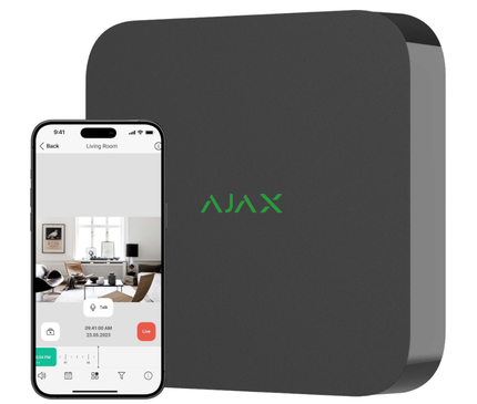 Ajax Systems Ajax Systems Kit 2x Turret, NVR and cabling black