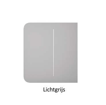 Ajax Systems Ajax Systems Lichtschalter Seite Taste (2-Gang)