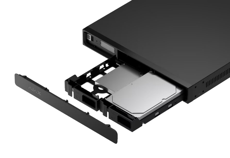 Ajax Systems Ajax Systems NVR H2D8PAC Rekorder 16 Kanäle, 8x PoE, 4K HDMI, Weiß