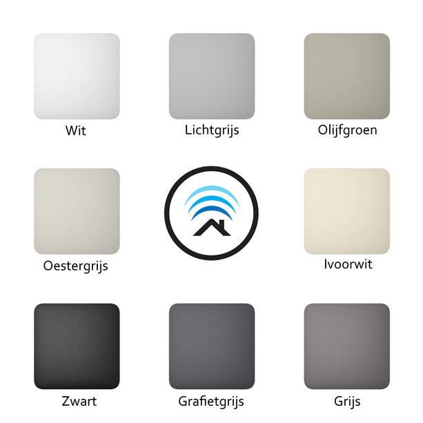 Ajax Systems SoloCover Plate, Couvercle (plaque aveugle) pour boîte de montage