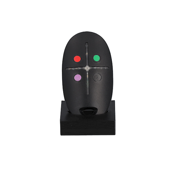 Ajax Systems Ajax Systems SpaceControl Black Télécommande sans fil avec boutons colorés