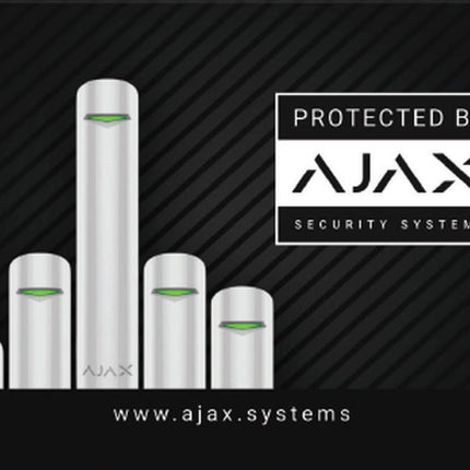 Ajax Systems Ajax Systems Sticker 150 x 100mm (Protected by)