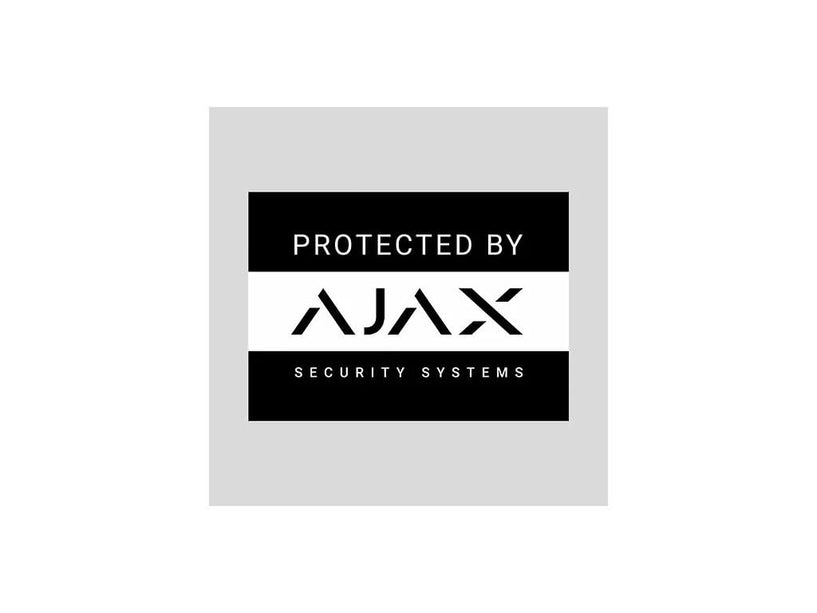 Ajax Systems Autocollant 60 x 40mm Anglais (DoorProtect)