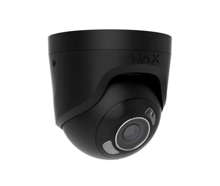 Ajax Systems Ajax Systems TurretCam HL Black 5Mp Hybrid Lighting IP Camera