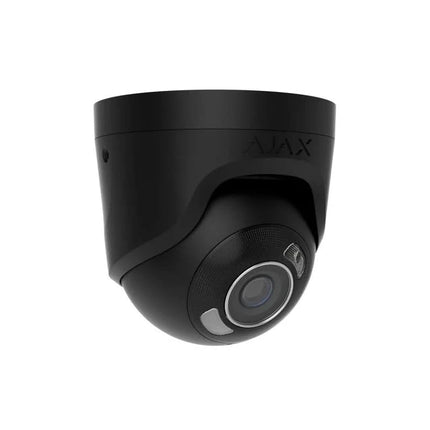 Ajax Systems Ajax Systems TurretCam HL Black 5Mp Hybrid Lighting IP Camera
