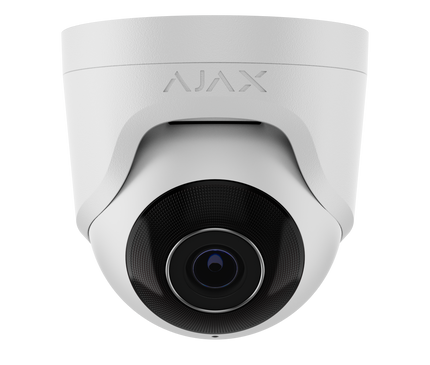 Ajax Systems Ajax Systems TurretCam Wit 8Mp 4K IP-beveiligingscamera