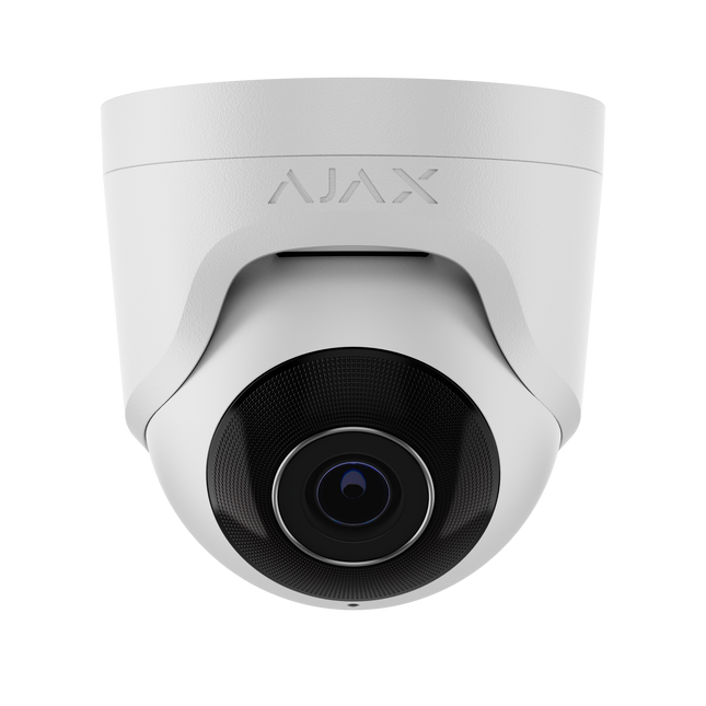 Ajax Systems Ajax Systems TurretCam Wit 8Mp 4K IP-beveiligingscamera