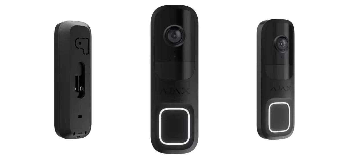 Ajax Systems DoorBell, 4 MP Camera met ingebouwde AI en PIR Sensor
