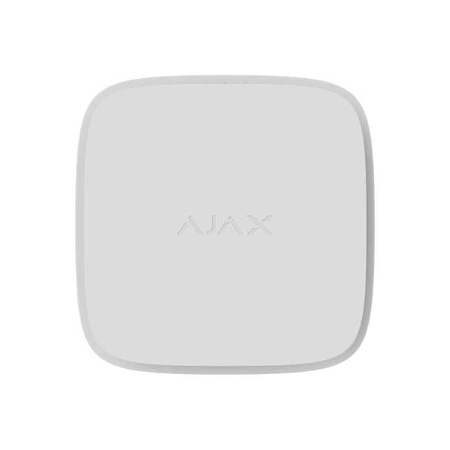 Ajax Systems FireProtect 2 RB (Hitte/Rook) vervangbare batterijen, Wit DEMO