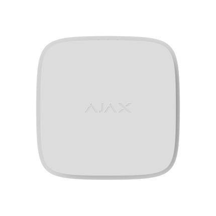 Ajax Systems FireProtect 2 RB (Hitte/Rook) vervangbare batterijen, Wit DEMO