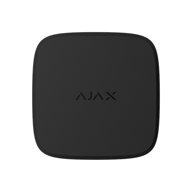 Ajax Systems FireProtect 2 RB (Hitte/Rook) vervangbare batterijen, Zwart