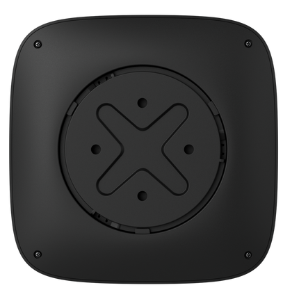 Ajax Systems FireProtect 2 RB (Hitte/Rook) vervangbare batterijen, Zwart