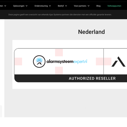 Ajax Systems NVR recorder 16 Kanalen Zwart