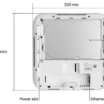 Ajax Systems NVR recorder 8 Kanalen Zwart