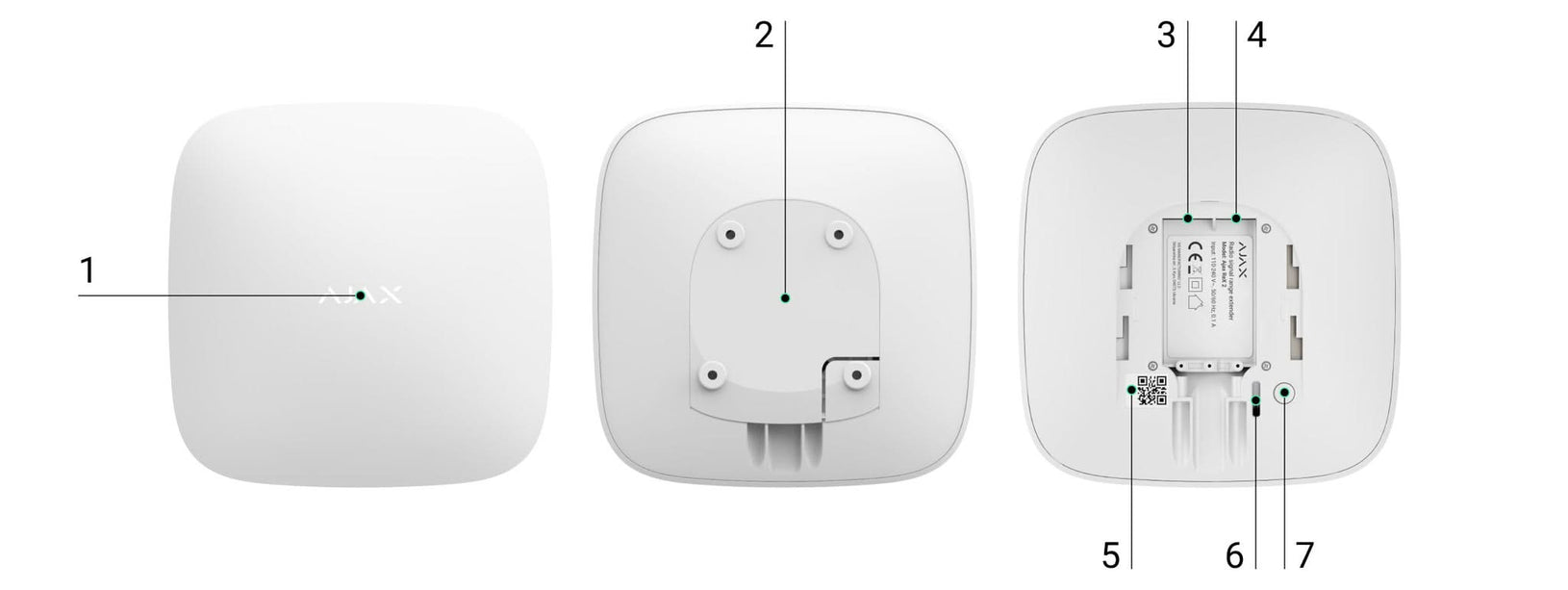 Ajax Systems Rex 2 - Repeater / Range Extender
