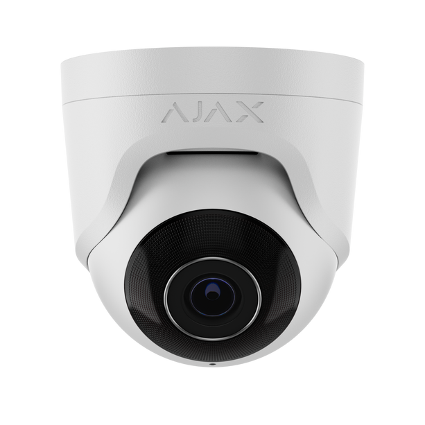 Ajax Systems TurretCam Wit 8Mp 4K IP-beveiligingscamera 2.8mm DEMO