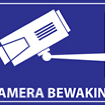 alarmsysteemexpert alarmsysteemexpert Camera Bewaking Sticker