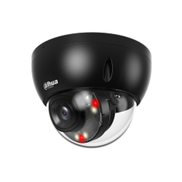 alarm systemexpert alarm systemexpert IPC-HDBW2449E-S-IL Black, 4MP 2.8mm Dome, Smart Dual Light, WizSense