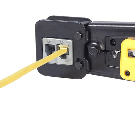 alarm system expert alarm system expert T-WC-05 Universal modular crimping pliers, RJ45 / RJ12 / RJ11 for push-through connectors