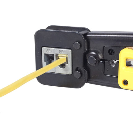 alarm system expert T-WC-05 Universal modular crimping pliers, RJ45 / RJ12 / RJ11 for push-through connectors