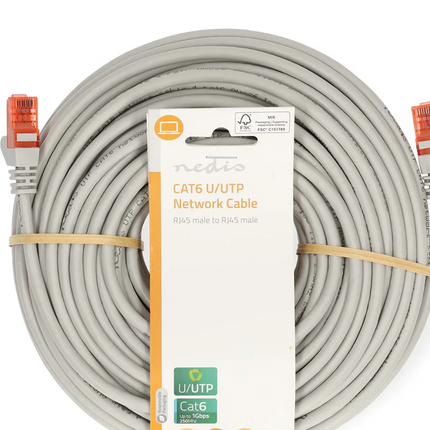 alarmsysteemexpert alarmsysteemexpert UTP CAT6 netwerkkabel 20,0 m