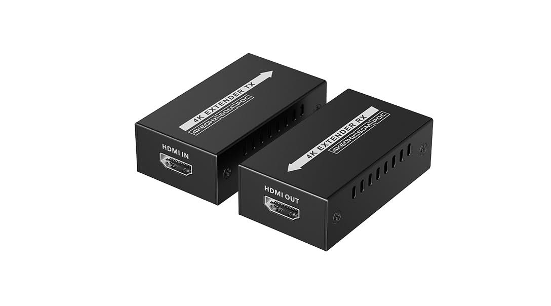 Alarm SystemExpert.co.uk Alarm SystemExpert.co.uk 4K 60Hz HDMI Extender Set kleine Größe