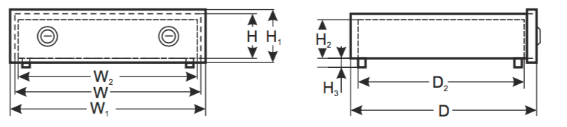 Alarm SystemExpert.co.uk Armoire métallique verrouillable pour Enregistreur petit modèle