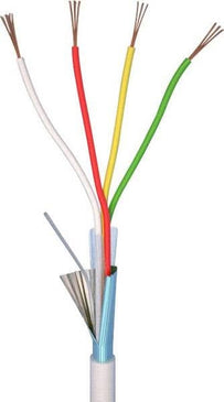 Alarm SystemExpert.nl Alarm SystemExpert.nl Alarm cable 4-core 4 x 0.22mm reel 100 mtr