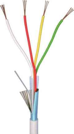AlarmsysteemExpert.nl AlarmsysteemExpert.nl Alarmkabel 4-aderig 4 x 0,22mm rol 100 mtr