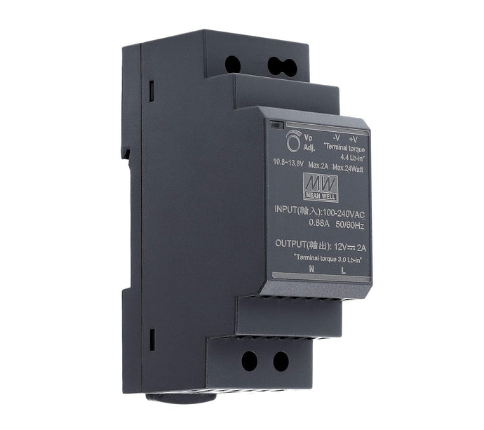 AlarmsystemExpert.de AlarmsystemExpert.de Gürteltransformator 12V DC für z.B. Video-Türklingel Ajax Doorbell & Hikvision KV6113 (DC-Stromversorgung)
